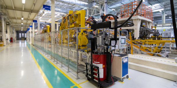 Células Robotizadas Montornès del Vallès · Célula Robotizada para Industria del Automóvil / Aeronáutica